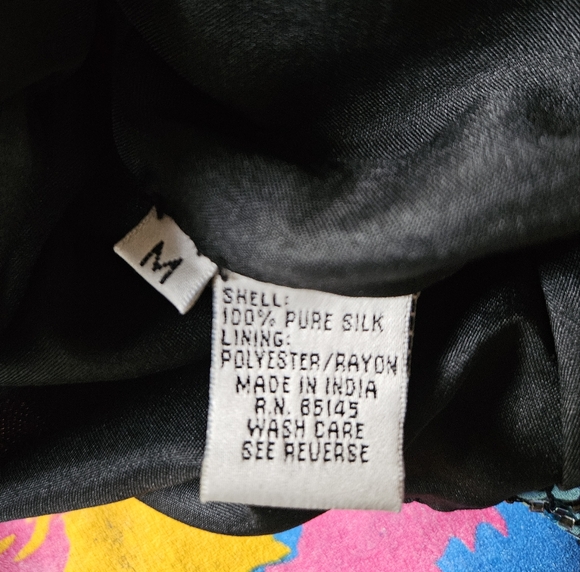 VTG 80s Andretta Donatello Beaded Elegant Top Medium - Picture 5 of 5